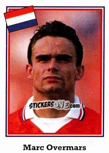 Sticker Marc Overmars - World Cup USA 1994 - Euroflash