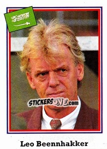 Sticker Leo Beenhakker - World Cup USA 1994 n. 409 - Euroflash