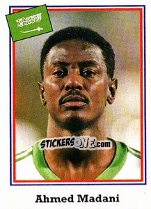 Sticker Ahmed Madani - World Cup USA 1994 n. 414 - Euroflash