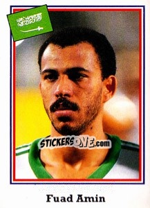 Sticker Fuad Amin - World Cup USA 1994 - Euroflash