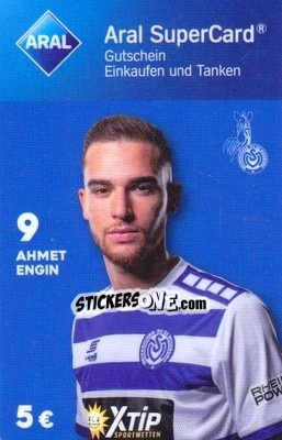 Sticker Ahmet Engin - MSV Duisburg 2018-2019 - Aral