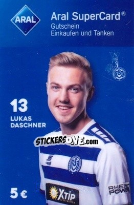 Sticker Lukas Daschner - MSV Duisburg 2018-2019 n. 10 - Aral