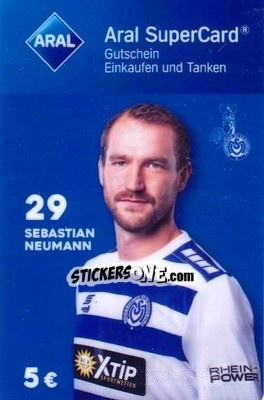 Sticker Sebastian Neumann - MSV Duisburg 2018-2019 - Aral