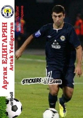 Sticker Artak Yedigaryan - Armenian Football Legends 2015-2021 n. A20 - Artball