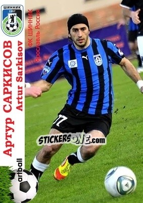 Sticker Artur Sarkisov - Armenian Football Legends 2015-2021 n. 14 - Artball