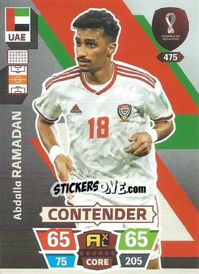 Sticker Abdalla Ramadan - FIFA World Cup Qatar 2022. Adrenalyn XL - Panini