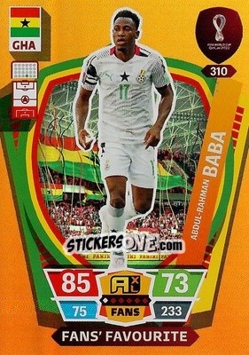 Sticker Abdul-Rahman Baba - FIFA World Cup Qatar 2022. Adrenalyn XL n. 310 - Panini