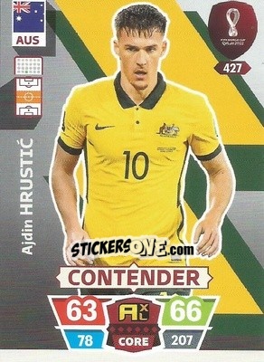 Sticker Ajdin Hrustić - FIFA World Cup Qatar 2022. Adrenalyn XL n. 427 - Panini