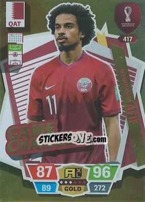 Cromo Akram Hassan Afif - FIFA World Cup Qatar 2022. Adrenalyn XL - Panini