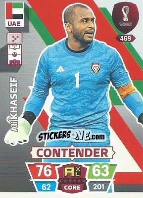 Sticker Ali Khaseif - FIFA World Cup Qatar 2022. Adrenalyn XL - Panini
