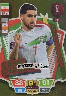 Sticker Alireza Jahanbakhsh - FIFA World Cup Qatar 2022. Adrenalyn XL n. 414 - Panini