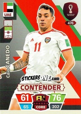 Figurina Caio Canedo - FIFA World Cup Qatar 2022. Adrenalyn XL - Panini