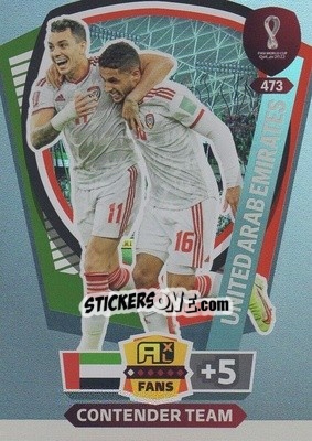 Sticker Contender Team - FIFA World Cup Qatar 2022. Adrenalyn XL - Panini