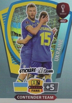 Cromo Contender Team - FIFA World Cup Qatar 2022. Adrenalyn XL - Panini