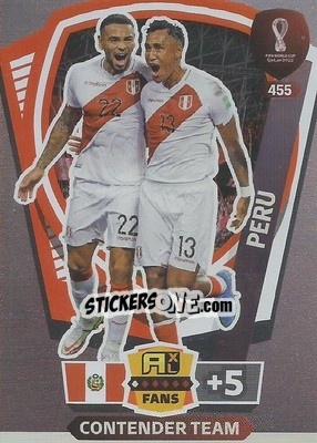Sticker Contender Team - FIFA World Cup Qatar 2022. Adrenalyn XL n. 455 - Panini