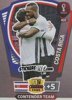 Sticker Contender Team - FIFA World Cup Qatar 2022. Adrenalyn XL n. 437 - Panini