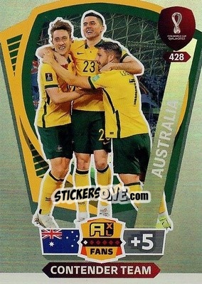 Sticker Contender Team - FIFA World Cup Qatar 2022. Adrenalyn XL n. 428 - Panini
