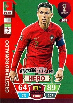 Cromo Cristiano Ronaldo - FIFA World Cup Qatar 2022. Adrenalyn XL - Panini