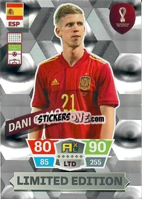 Figurina Dani Olmo - FIFA World Cup Qatar 2022. Adrenalyn XL - Panini