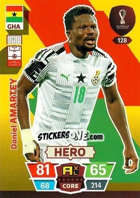 Sticker Daniel Amartey - FIFA World Cup Qatar 2022. Adrenalyn XL - Panini