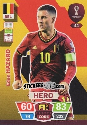 Figurina Eden Hazard - FIFA World Cup Qatar 2022. Adrenalyn XL - Panini