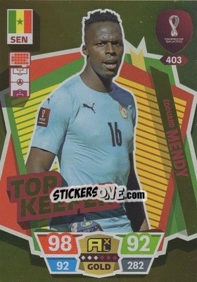 Sticker Édouard Mendy - FIFA World Cup Qatar 2022. Adrenalyn XL n. 403 - Panini