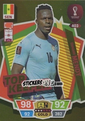 Figurina Édouard Mendy - FIFA World Cup Qatar 2022. Adrenalyn XL - Panini