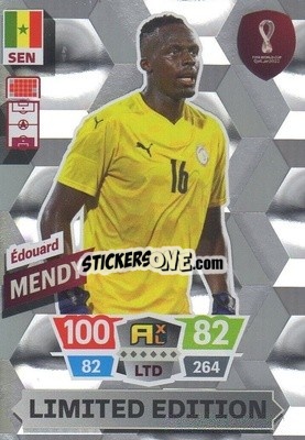 Figurina Édouard Mendy - FIFA World Cup Qatar 2022. Adrenalyn XL - Panini