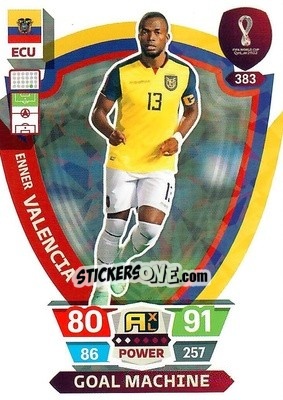 Sticker Enner Valencia - FIFA World Cup Qatar 2022. Adrenalyn XL n. 383 - Panini