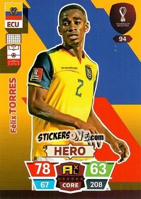 Cromo Félix Torres - FIFA World Cup Qatar 2022. Adrenalyn XL - Panini