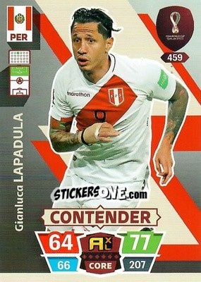 Sticker Gianluca Lapadula - FIFA World Cup Qatar 2022. Adrenalyn XL - Panini