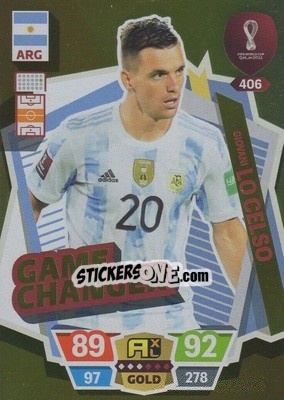 Sticker Giovani Lo Celso - FIFA World Cup Qatar 2022. Adrenalyn XL - Panini