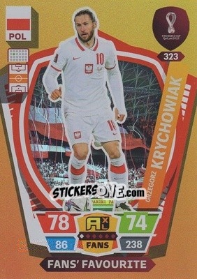 Sticker Grzegorz Krychowiak - FIFA World Cup Qatar 2022. Adrenalyn XL - Panini