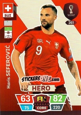 Sticker Haris Seferović - FIFA World Cup Qatar 2022. Adrenalyn XL - Panini