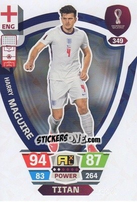 Sticker Harry Maguire - FIFA World Cup Qatar 2022. Adrenalyn XL - Panini