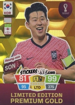 Sticker Heung-min Son - FIFA World Cup Qatar 2022. Adrenalyn XL n. LEG-HMS - Panini
