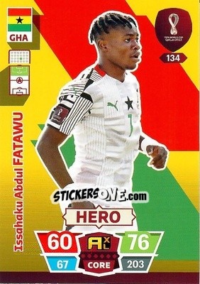 Figurina Issahaku Abdul Fatawu - FIFA World Cup Qatar 2022. Adrenalyn XL - Panini