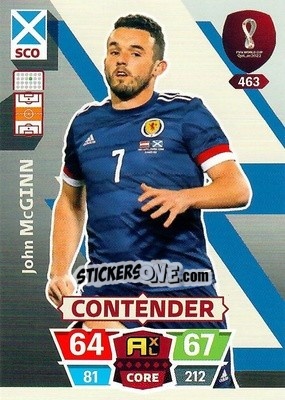 Figurina John McGinn - FIFA World Cup Qatar 2022. Adrenalyn XL - Panini