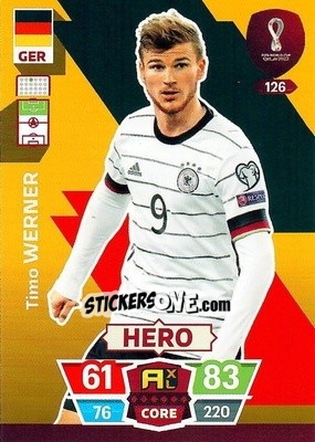 Sticker Kai Havertz - FIFA World Cup Qatar 2022. Adrenalyn XL - Panini