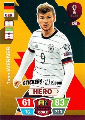 Sticker Kai Havertz - FIFA World Cup Qatar 2022. Adrenalyn XL n. 125 - Panini