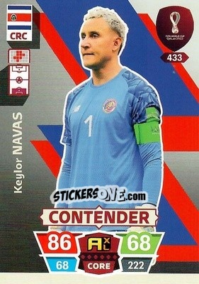 Sticker Keylor Navas - FIFA World Cup Qatar 2022. Adrenalyn XL - Panini