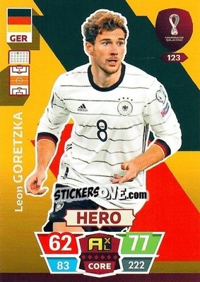 Sticker Leon Goretzka - FIFA World Cup Qatar 2022. Adrenalyn XL n. 123 - Panini
