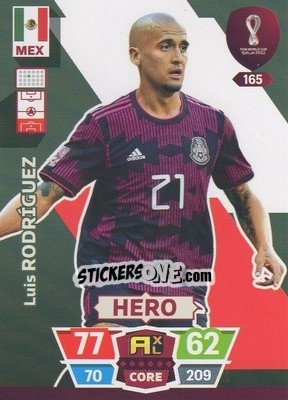 Sticker Luis Rodríguez - FIFA World Cup Qatar 2022. Adrenalyn XL - Panini