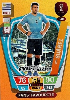Figurina Luis Suárez - FIFA World Cup Qatar 2022. Adrenalyn XL - Panini