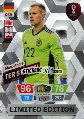 Cromo Marc-André ter Stegen - FIFA World Cup Qatar 2022. Adrenalyn XL n. LE-MTS - Panini