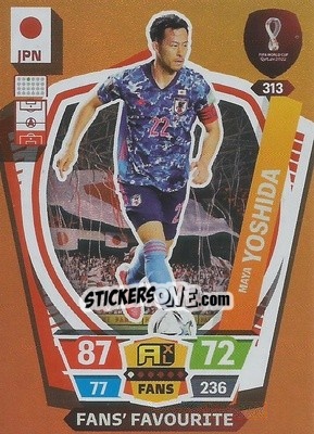 Sticker Maya Yoshida - FIFA World Cup Qatar 2022. Adrenalyn XL n. 313 - Panini