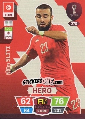Sticker Naïm Sliti - FIFA World Cup Qatar 2022. Adrenalyn XL - Panini