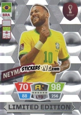 Cromo Neymar Jr - FIFA World Cup Qatar 2022. Adrenalyn XL - Panini