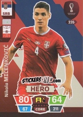 Sticker Nikola Milenković