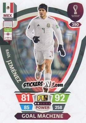 Sticker Raúl Jiménez - FIFA World Cup Qatar 2022. Adrenalyn XL - Panini